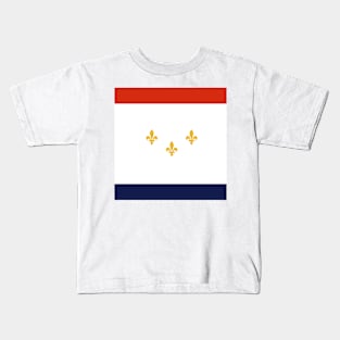 New Orleans Flag Kids T-Shirt